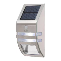   Home FLP30SOLAR napelemes LED lámpa, 30 lm, PIR mozgásérzékelő, 3-5m, 2 db hidegfehér