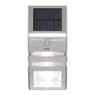 Home FLP30SOLAR napelemes LED lámpa, 30 lm, PIR mozgásérzékelő, 3-5m, 2 db hidegfehér