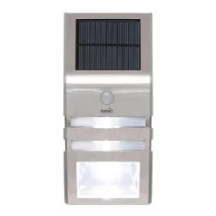   Home FLP30SOLAR napelemes LED lámpa, 30 lm, PIR mozgásérzékelő, 3-5m, 2 db hidegfehér