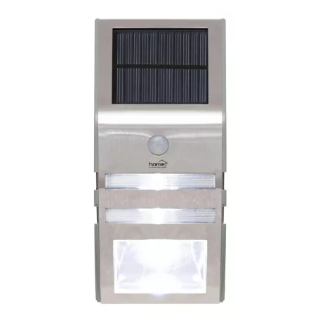 Home FLP30SOLAR napelemes LED lámpa, 30 lm, PIR mozgásérzékelő, 3-5m, 2 db hidegfehér
