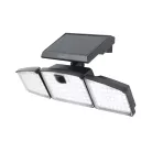 Szolár paneles LED reflektor, mozgásérzékelős