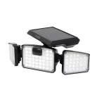 Szolár paneles LED reflektor, mozgásérzékelős