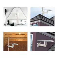  Home FZ 56 DVB-T/T2 kültéri antenna erősítővel, 56 dB, FM, VHF, UHF, rádió- és TV-adások
