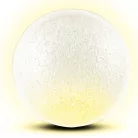 Home GLE 20/WW, EVA gömb dekoráció, rugalmas alapanyag, 2 db LED, 20 cm átmérő
