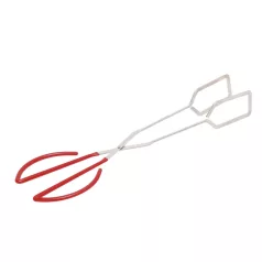   Home GRT10 húskiszedő csipesz, krómozott acél, 39 cm, gumírozott fogantyú