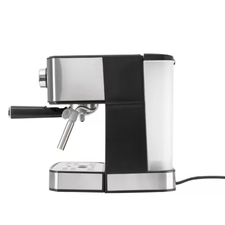 HOME HGPR15 presszókávé főző, 15bar, inox, tejhabosítás, elektronikus vezérlés, automatikus kikapcsolás