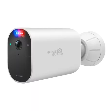 Homeguard, Smart Deterrencre Wire-free Security System, smarthub+2kamera kék+piros fénnyel és szirénával