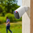Homeguard, Smart Deterrencre Wire-free Security System, smarthub+2kamera kék+piros fénnyel és szirénával