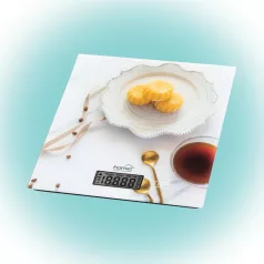   Home HG M 05 konyhai mérleg, méréshatár 5 kg, mérési pontosság 1 g, tára funkció