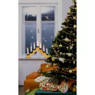 Home KAD 07 gyertyapiramis, 7 db izzó, lakkozott fa, L2040C/E10