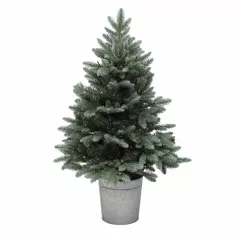   Home KMF90BLED elemes műfenyő LED-ekkel, 100db melegfehér LED, 90cm magas, 8 programos, 3D és 2D tűlevelek, elemes tápellátás, beltéri kivitel