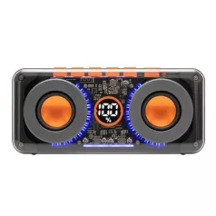   SAL MECHAPOWER vezeték nélküli hangszóró és multimédia-lejátszó, 2 x 10 W, RGB LED