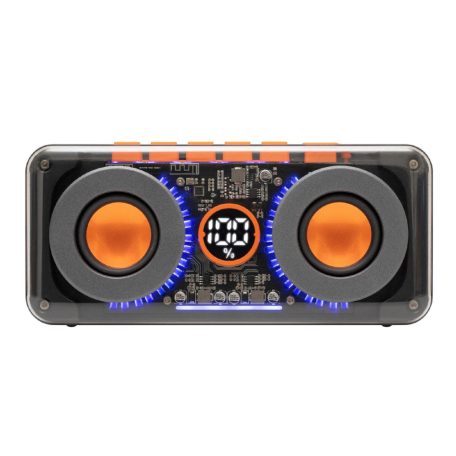 SAL MECHAPOWER vezeték nélküli hangszóró és multimédia-lejátszó, 2 x 10 W, RGB LED