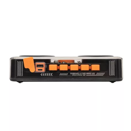 SAL MECHAPOWER vezeték nélküli hangszóró és multimédia-lejátszó, 2 x 10 W, RGB LED