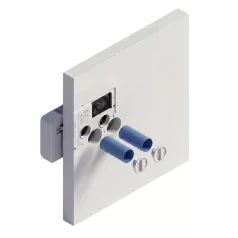   HOME MONOBLOCK8 monoblokkos hűtő-fűtő klíma, 2,45 kW, 4 üzemmód, PTC kiegészítő fűtés, wifi, távirányító, LED kijelző