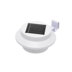   Home MX652 napelemes kerti lámpa, 3 db nagy fényerejű melegfehér LED, akkumulátor, IP44