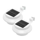 HOME MX652SET napelemes kerti lámpa, 3 db  melegfehér LED, 2db/doboz, cserélhető akkumulátor, műanyag