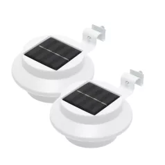   HOME MX652SET napelemes kerti lámpa, 3 db  melegfehér LED, 2db/doboz, cserélhető akkumulátor, műanyag