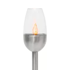   Home MX816 napelemes kerti lámpa, 12db-os display, műanyag, 1 db melegfehér LED,kültéri