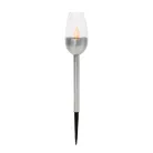 Home MX816 napelemes kerti lámpa, 12db-os display, műanyag, 1 db melegfehér LED,kültéri