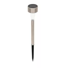   HOME MX843 napelemes kerti lámpa, fém, 1 db melegfehér LED, 24db/display, cserélhető AAA akkumulátor