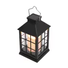 Home MXLTN1 napelemes lámpás, 12db melegfehér LED, valósághű lángeffekt, akkumulátor, 6db-os display