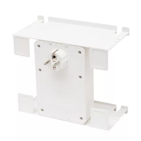 Home NV41USB tálcás USB-s elosztó, 4 földelt aljzat, 4 USB aljzat össz. 1,9A, elforgatható csatlakozódugó, max.3680W,