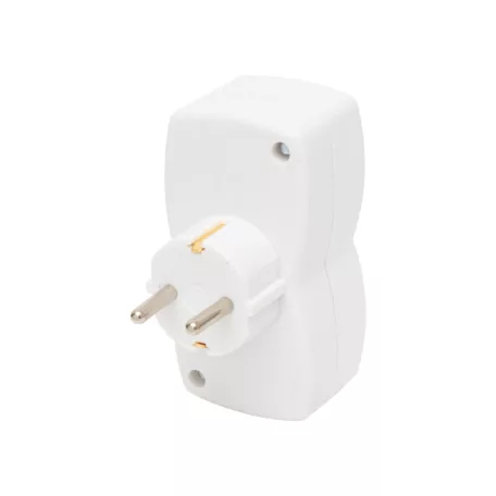Home NV 22 hálózati elosztó, 2 földelt aljzat gyermekvédelemmel ellátva, (max. 3680W)
