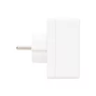 Home NV 23/WH hálózati elosztó, 3 EURO aljzat gyermekvédelemmel ellátva, max. 3 x 500 W, fehér