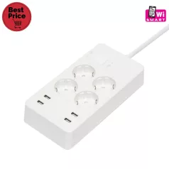   Home NV 4 WIFI smart elosztó, 1,5 m, H05VV-F 3G1,5 mm2 kábel, 4 földelt aljzat,4