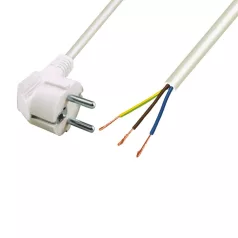   Home N 7 hálózati csatlakozókábel, 2 m, H05VV-F 3G0,75 mm2 kábellel, védőérintkezős