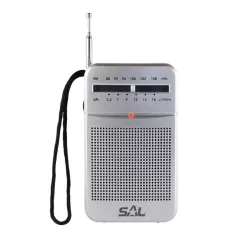   SAL RPC 4 zsebrádió, 2 sávos AM-FM rádió, nagyérzékenységű vétel, AUX