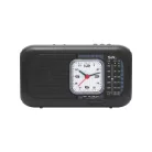 SAL RPH3 napelemes rádió és multimédia lejátszó, hibrid töltés, 3 sávos, napelemes, Bluetooth, cserélhető akkumulátor