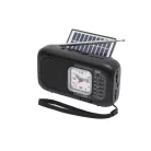 SAL RPH3 napelemes rádió és multimédia lejátszó, hibrid töltés, 3 sávos, napelemes, Bluetooth, cserélhető akkumulátor