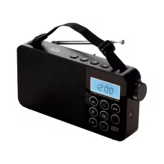   SAL RPR 3LCD táskarádió, AC/DC, AM_FM_SW digitális rádió, ébresztő, AUX, 60 tárolható