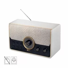   SAL RRT 6B retro táskarádió, multimédia lejátszó, 6 in 1, BT, USB, MicroSD, AUX,FM