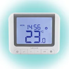   SALUS RT520 vezetékes szobatermosztát, Opentherm csatlakozó, kontaktus kimenet,LCD