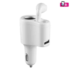   SAL SABT 31 fülhallgató autós töltővel, 3 in 1, mono headset, 3,1 A gyorstöltő,~2