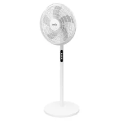   HOME SF16C álló ventilátor, 50 W, 40 cm lapátátmérő, 3 fokozat, oszcillálás funkció, fehér