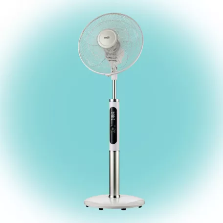 Home SFR 40 3D álló ventilátor, 60 W, 3 fokozat, 40 cm-es lapátátmérő, 3D-s oszcillálás