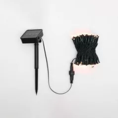   Home SLC200WW szolár fényfüzér, 200db melegfehér LED, 14m hosszúság, zöld vezeték, kültéri kivitel