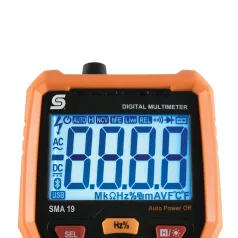   Home SMA 19 digitális multiméter, automatikus méréshatárváltás, érintés nélkülifáziskeresés