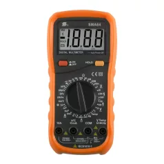   Home SMA 64 digitális multiméter, egyenfeszültség, váltófeszültség, egyenáram, váltóáram