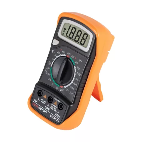Home SMA 830 digitális multiméter, gyenfeszültség, váltófeszültség, egyenáram, ellenállás