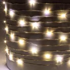 Home SML100WW micro LED fényfüzér, 5 méter, napelemes, kül- és beltéri kivitel,100