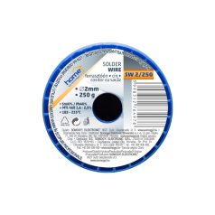   Home SW 2/250 forrasztóón, 2mm, 250g, európai gyártótól származó kiváló minőségű forrasztóón, összetétel: SN/PB: 60/40%, gyanta: 2,0%