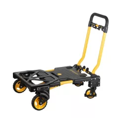   STANLEY SXWTD-FT585 összecsukható molnárkocsi, 2 in 1 kiskocsi, max. 137 kg teherbírás