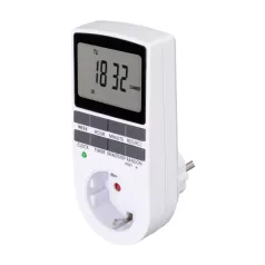   Home TD 011 digitális beltéri időzítő óra, napi 10 program, 15 féle napkombinációban