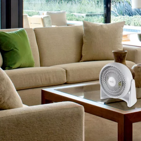 Home TF 23 TURBO asztali/fali ventilátor, 50 W, 3 fokozat, 23 cm-es lapátátmérő,90°-ban