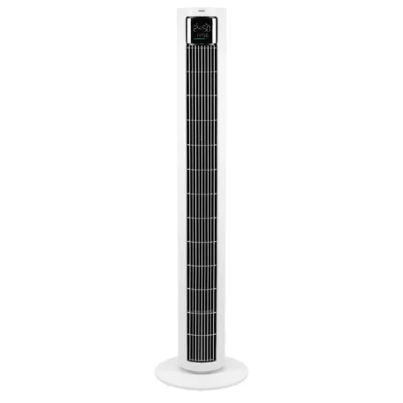HOME TWFR100C oszlopventilátor, 60 W, 4 üzemmód, 4 fokozat, oszcillálás, LED kijelző, távirányító